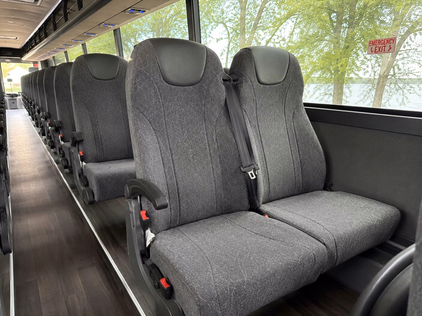 bus type and size change what you pay for a charter bus rental in medford oregon