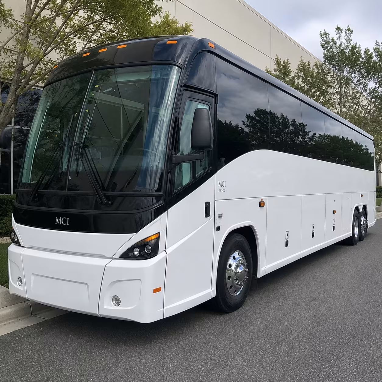 medford bus rentals to mfr airport for employees and executives