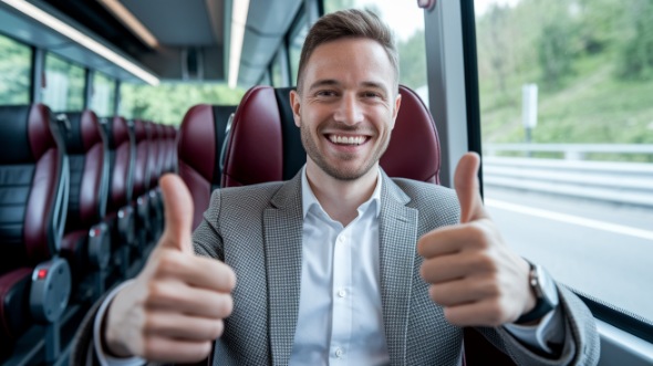 medford corporate bus rental