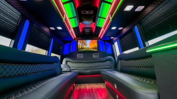 sprinter limo rental interior medford
